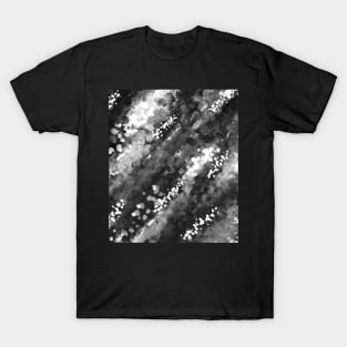 Abstract black and white painting T-Shirt